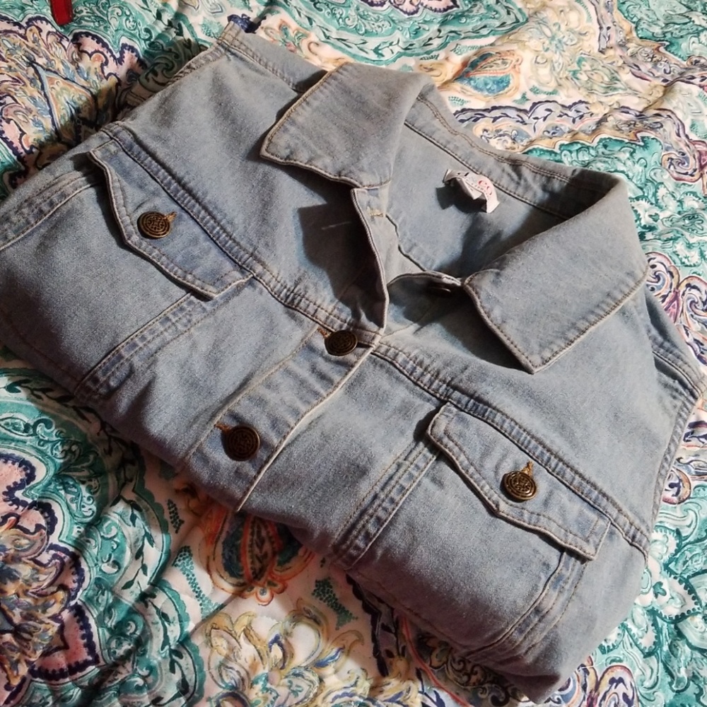 Denim vest